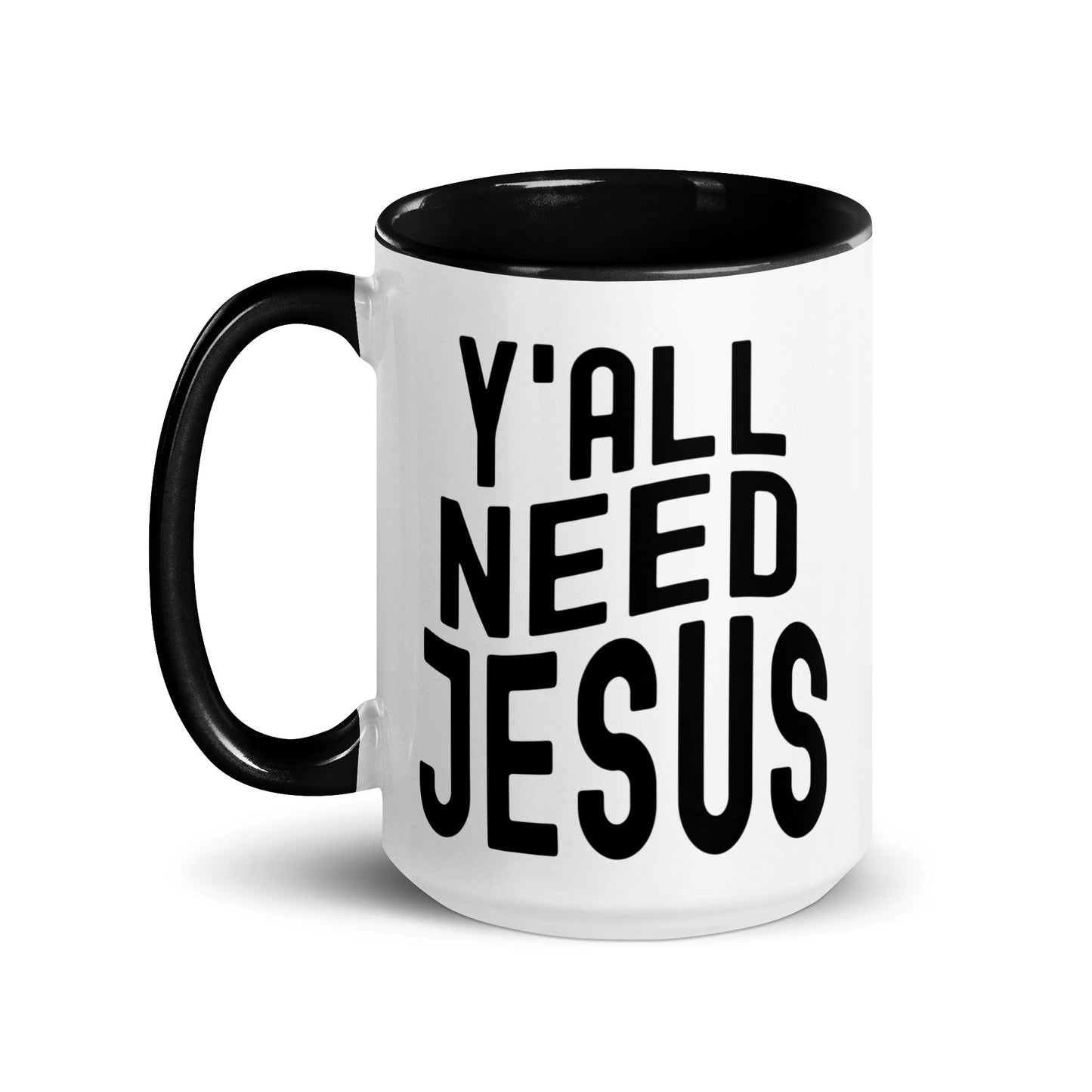 Y'all Need Jesus Christian Coffee Mug Kadosh Life