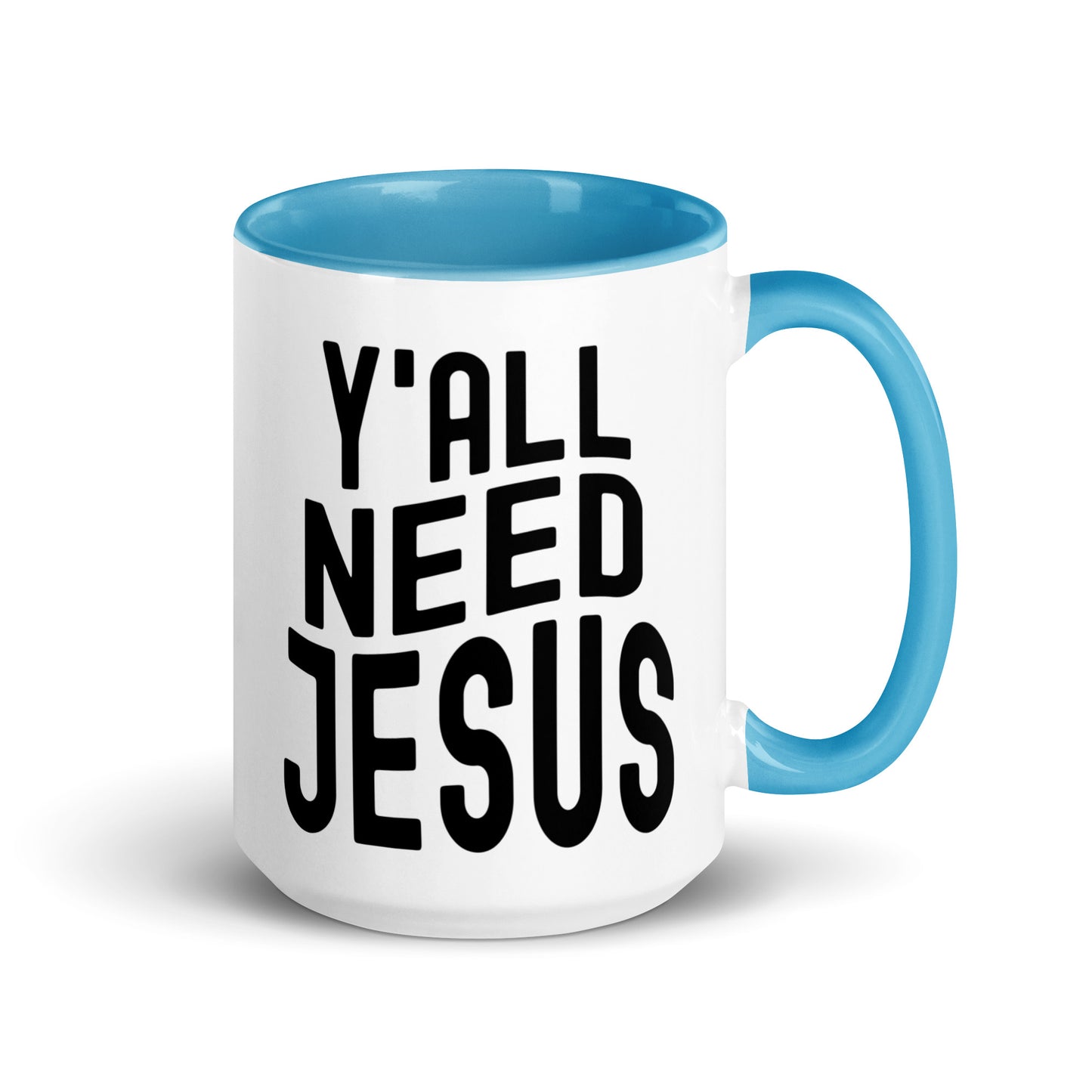 Y'all Need Jesus Christian Coffee Mug Kadosh Life