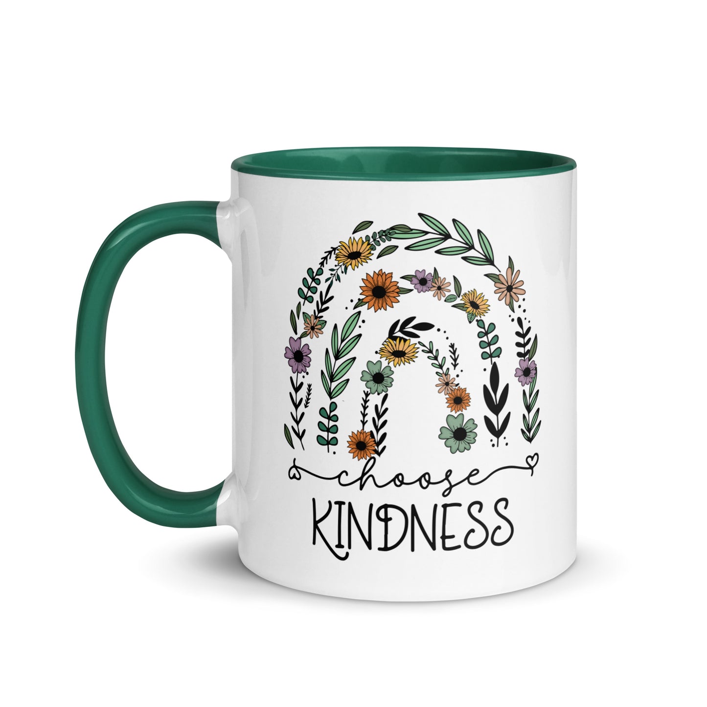 Choose Kindness Inspirational Floral Christian Mug Kadosh Life