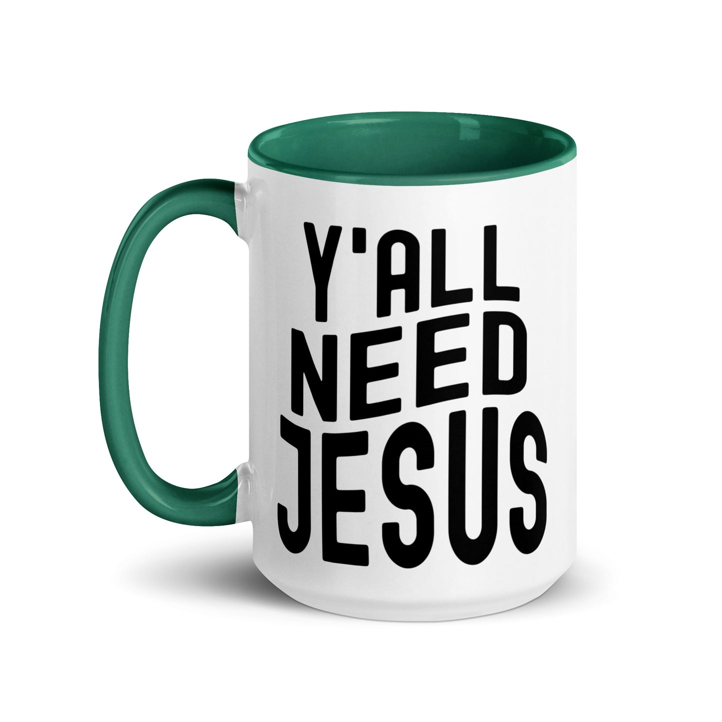 Y'all Need Jesus Christian Coffee Mug Kadosh Life