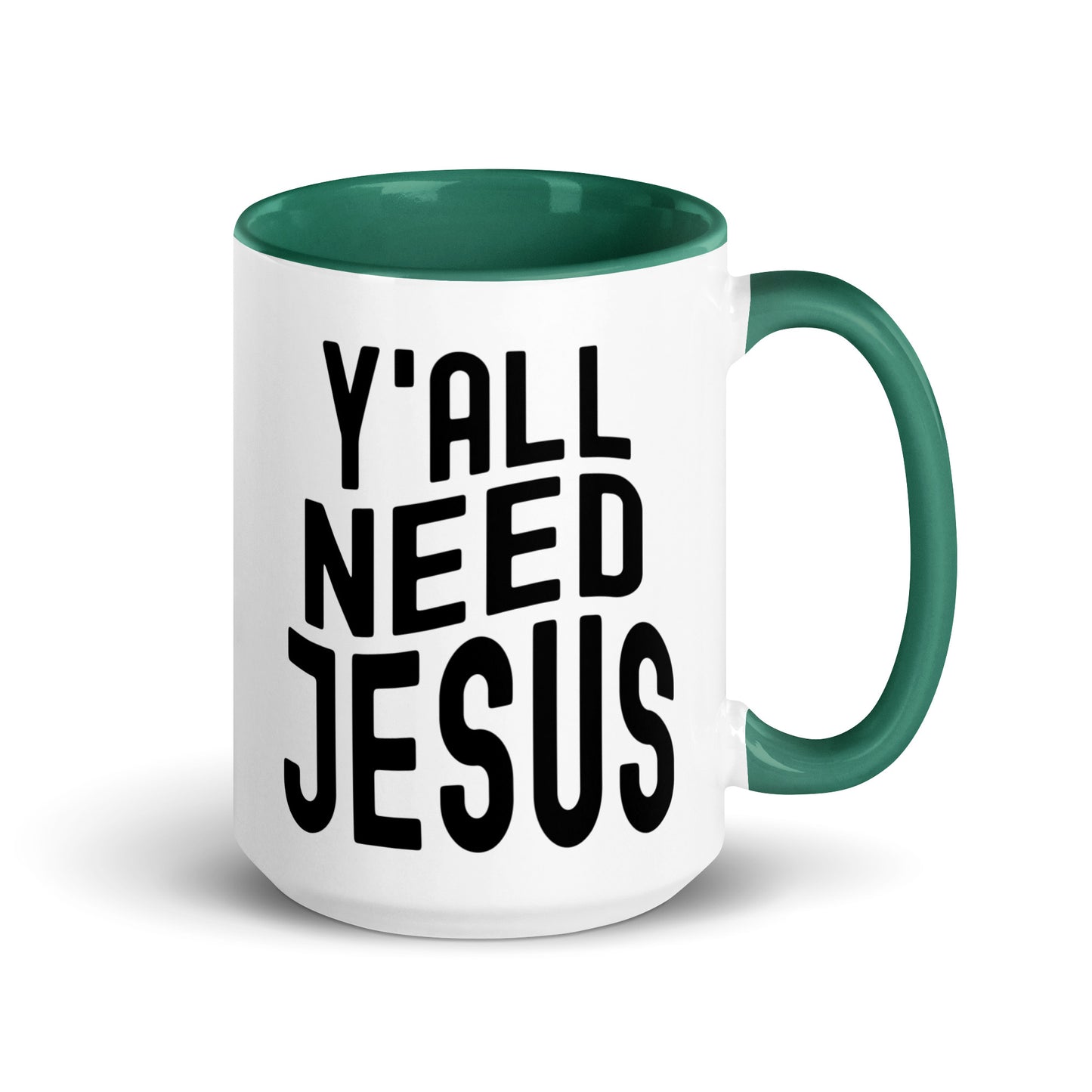 Y'all Need Jesus Christian Coffee Mug Kadosh Life